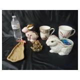 Bunnies ~ Mugs, Planter, Potpourri Holder & More!