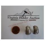 Earrings ~ 925 Judith Ripka ~ Sterling Silver