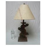 Stacked Elephants Table Lamp ~ 25" ~ Powers On
