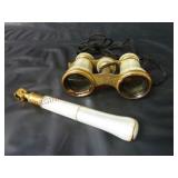 Negretti & Zambra Mother of Pearl Opera Glasses