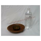 Salem Collection Treenware Bowl w Metal Inset
