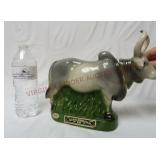 1971 Ezra Brooks Brahma Bull Whiskey Decanter