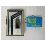 GE Radio Cassette Player & Sound Wear Expander