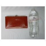 Vintage Red Twist Claps Wallet / Change Purse