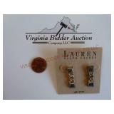 Lauren Ralph Lauren 14KT Post Earrings