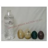 Natural Stone Eggs ~ Lot of 4