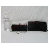 Small Black Formal Clutches / Purses ~ 2