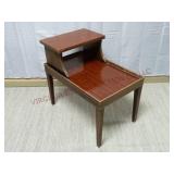 Mid Century Tiered Side Table / End Table