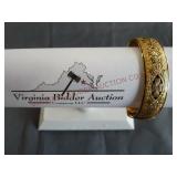 Vintage Hayward 1/20 12K GF Bangle Bracelet