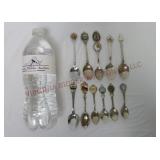 Souvenir Spoons ~ Lot of 10