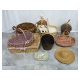 Large Baskets, Doll & Glue Gun ~ Everything Shown!