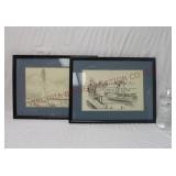 Jas F Murray Framed Prints ~ Boat & Barnegat Light