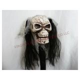 Halloween Decor ~ Staff w Foam Skull Top