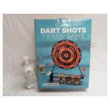 Game Night Dart Shots Party Game w Shot Glasses
