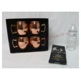 Moscow Mule Copper Mug Set ~ Pack of 4