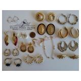 Fashion & Costume Earrings ~ 15 Pair