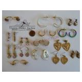 Fashion & Costume Earrings ~ 15 Pair