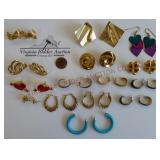 Fashion & Costume Earrings ~ 15 Pair