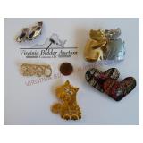 Fashion & Costume Jewelry ~ Pins Brooches ~ 5