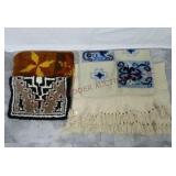 Vintage Latch Hook Rugs & Throw Rug