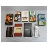 VHS Movies & Blank Journals