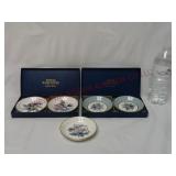 Royal Worcester Bone China Ring Dishes / Coasters