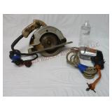 Black & Decker Skil Saw & Drill ~ Both Power On