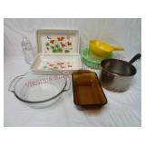 Bakeware, Tupperware & Saucepan ~ Everything Shown