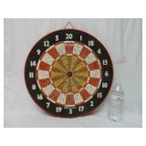 Mid Century DP Halex 2-Sided Dart Board