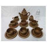 Vintage Staffel Gerzit Stoneware Tea Set