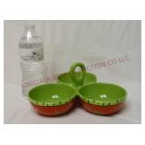 Jacqueline Addison Peppers 3-Part Dip Server