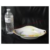 Rose China Hand Painted Handled Bowl / Dish