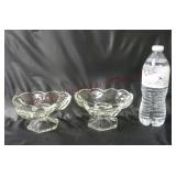 Petal / Flower Shaped Pedestal Dishes ~ 2