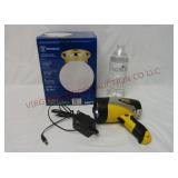 Stanley LED Spotlight & Westinghouse Light Fixture