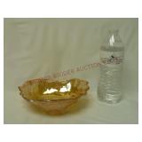 Indiana Carnival Glass 7" Loganberry Bon Bon Bowl