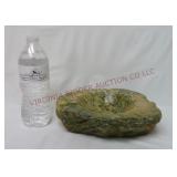 Vintage Natural Stone Alabaster  Ashtray