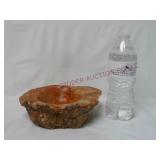 Vintage Natural Stone Alabaster Ashtray