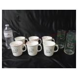 Rosemarie Pink Tulip Corning Mugs & Glasses