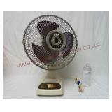 Sunbeam Oscillating 3-Speed Fan ~ Powers On
