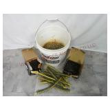 5 Gal Bucket w Drywall Nails, Screws & More!