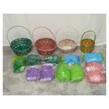 Easter Baskets & Grass