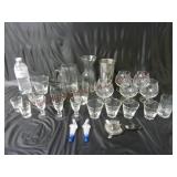 Barware / Glasses ~ Most Etched w M