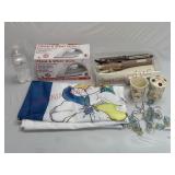 Steam Iron, Shower Curtain, Hooks & More!!!