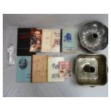 Vintage Cookbooks & Bundt Cake Pans