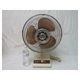 Cool-Breeze 12" Oscillating 3-Speed Fan ~Powers On