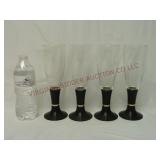 MCM David Douglas Light Up Glasses ~ Set of 4