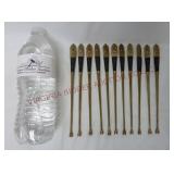 Vintage Siam Thailand Brass Cocktail Stirrers