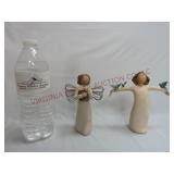 Willow Tree Figurines ~ Happiness & Angel of Learn