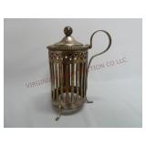 Antique German Silver 830 S Jam / Honey Pot