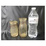 Richmond 1 Cill & Virginia 1/2 Pint Dairy Bottles